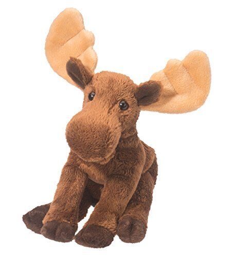 Douglas Toys Sigmund Floppy Moose Plush Stuffed Animal Toy, 7"