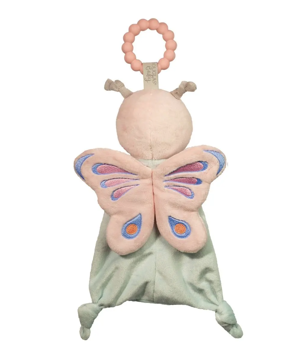 Douglas Toys Bria Butterfly Lil Sshlumpie Teether, 10" tall