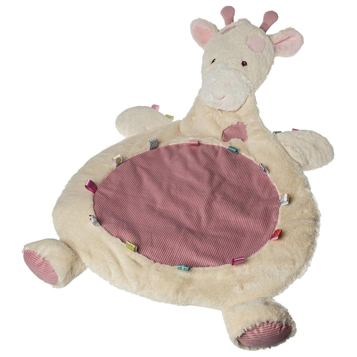 Mary Meyer Baby Toddler Taggies Sensory Baby Mat, 31 x 23-Inches, Tilly Giraffe