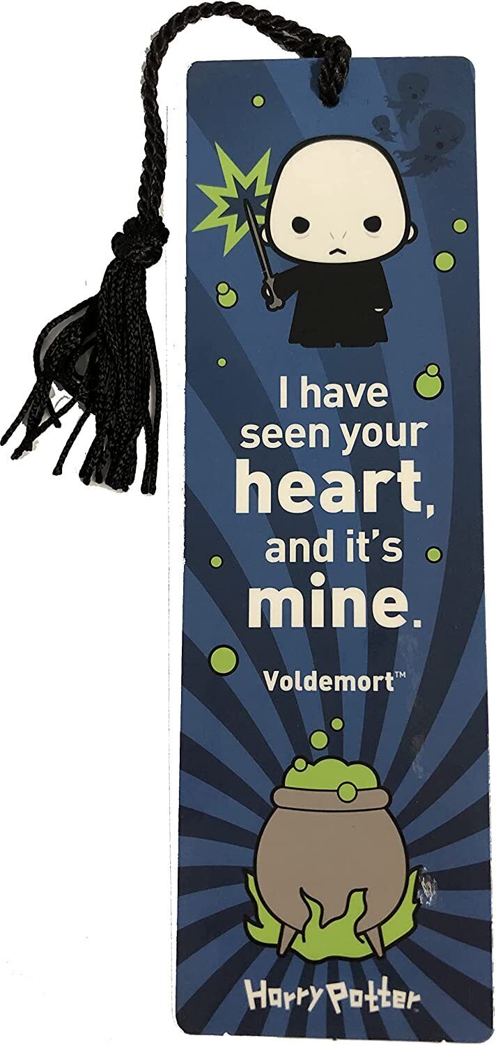 Re-marks Quotemarks Harry Potter - Voldemort Bookmark with Tassel