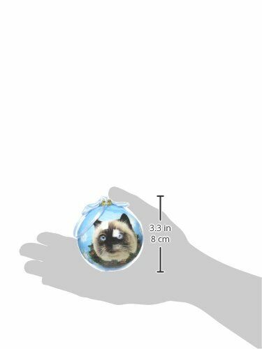Himalayan Cat Christmas Ornament Shatter Proof Ball Easy To Personalize