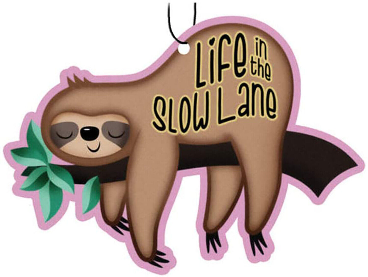 Spoontiques Sloth Auto Car Air Freshener (3-Pack)