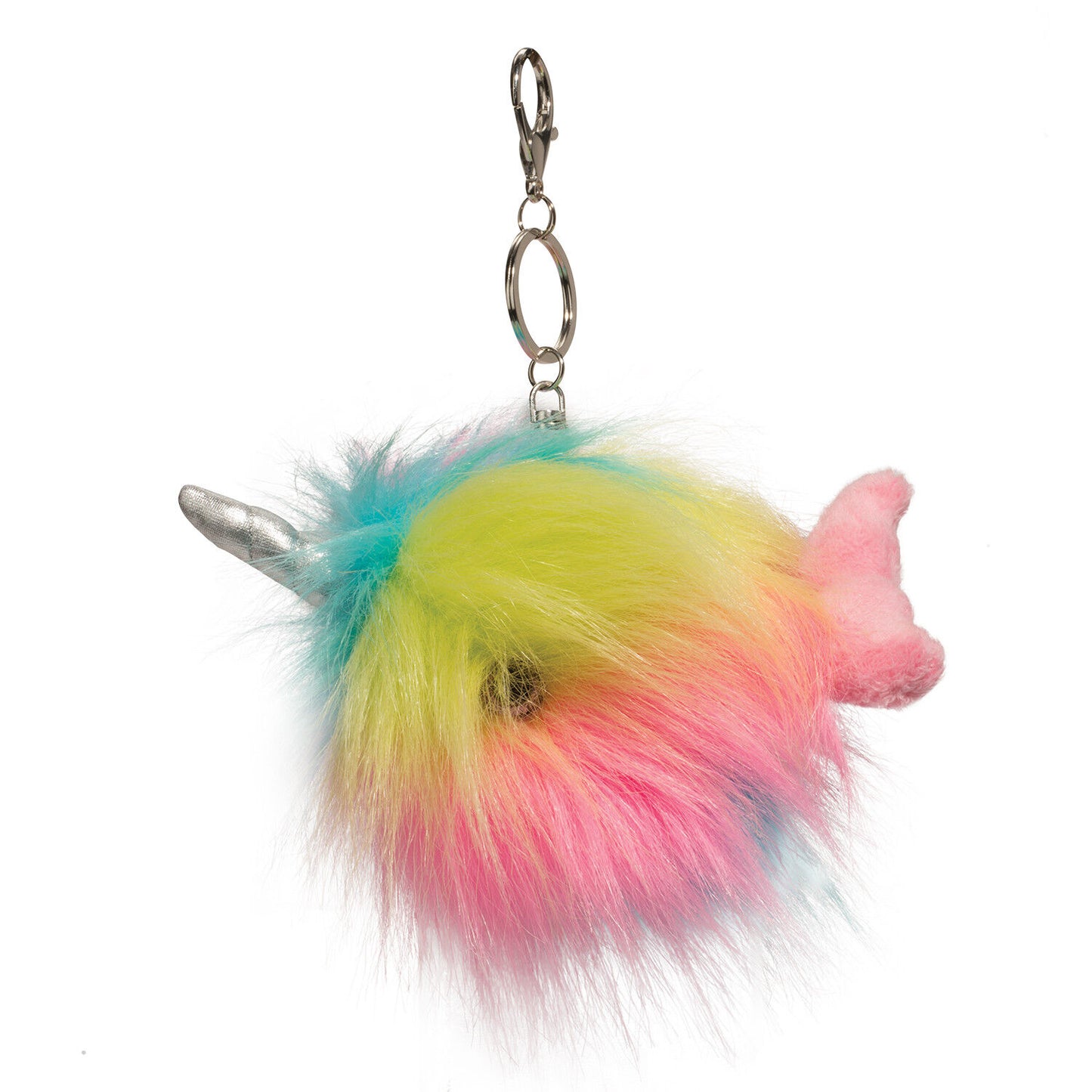 Douglas Cuddle Toys Rainbow Narwhal Fur Fuzzle