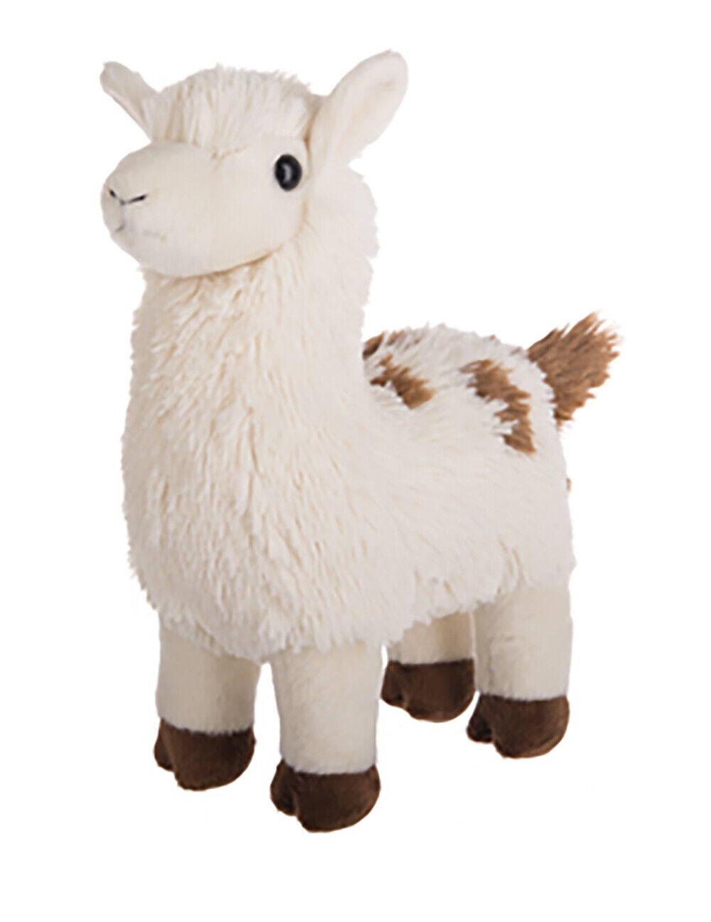 Hands on Ganz Ganz Lulu Llama Plush Toy 11" (Cream with Spots)