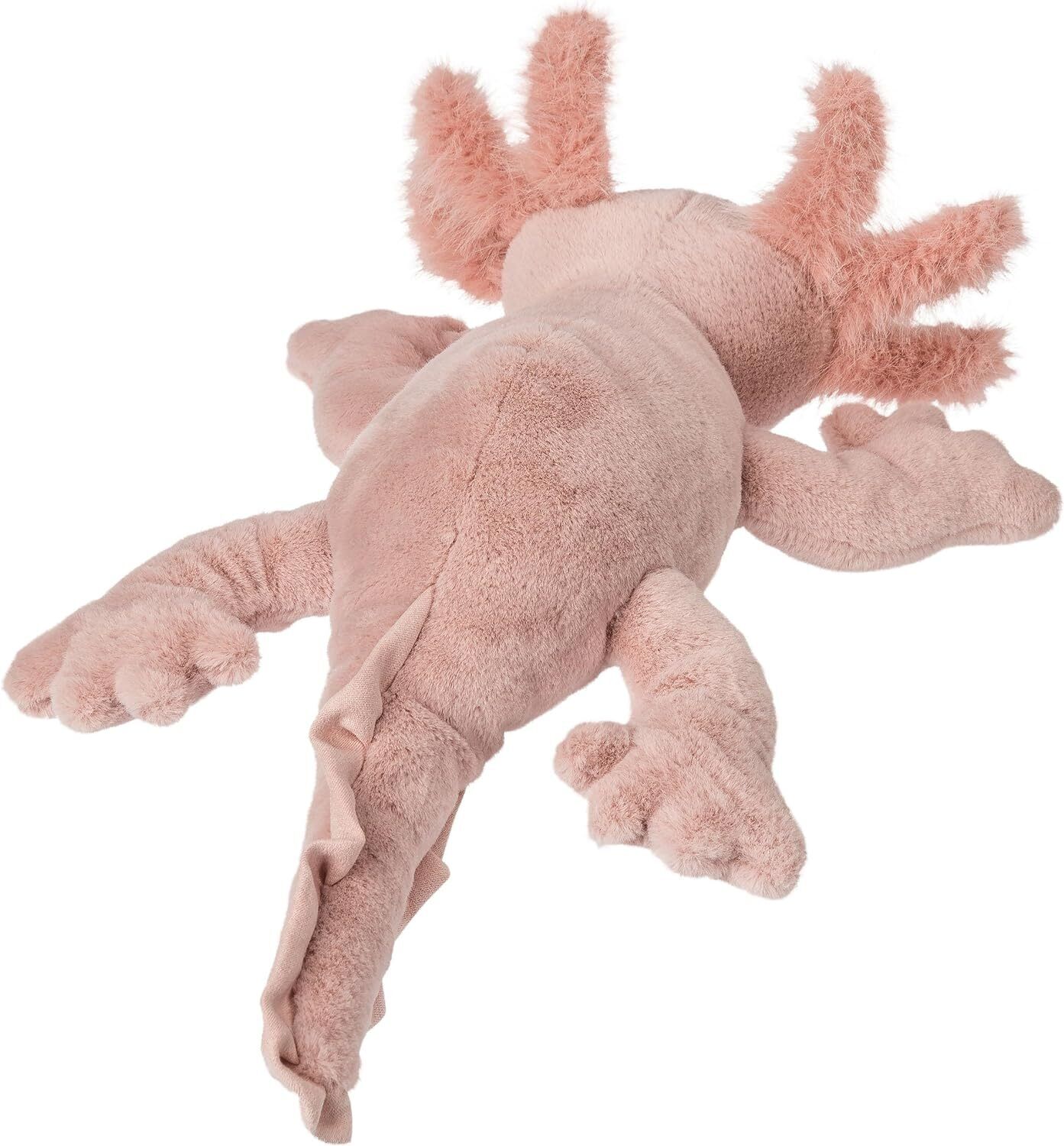Mary Meyer Pink Axolotl Stuffed Animal Soft Toy, 14-Inches, Blush Pink Skwiggles