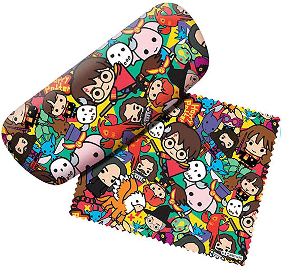 Spoontiques Harry Potter Collage Eyeglass Case & Microfiber Cleaning Cloth