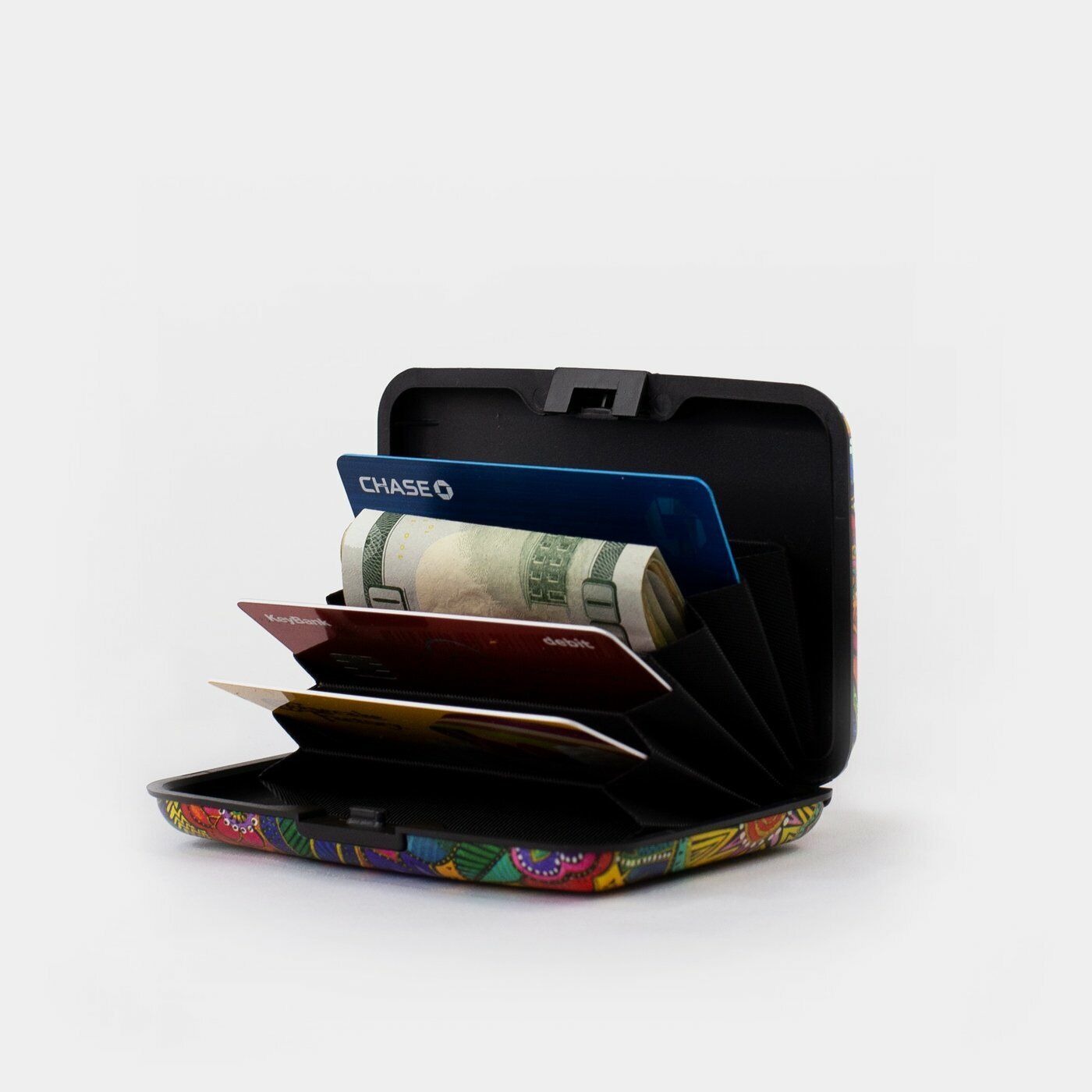 Diner RFID Armored Credit Card and Cash Wallet