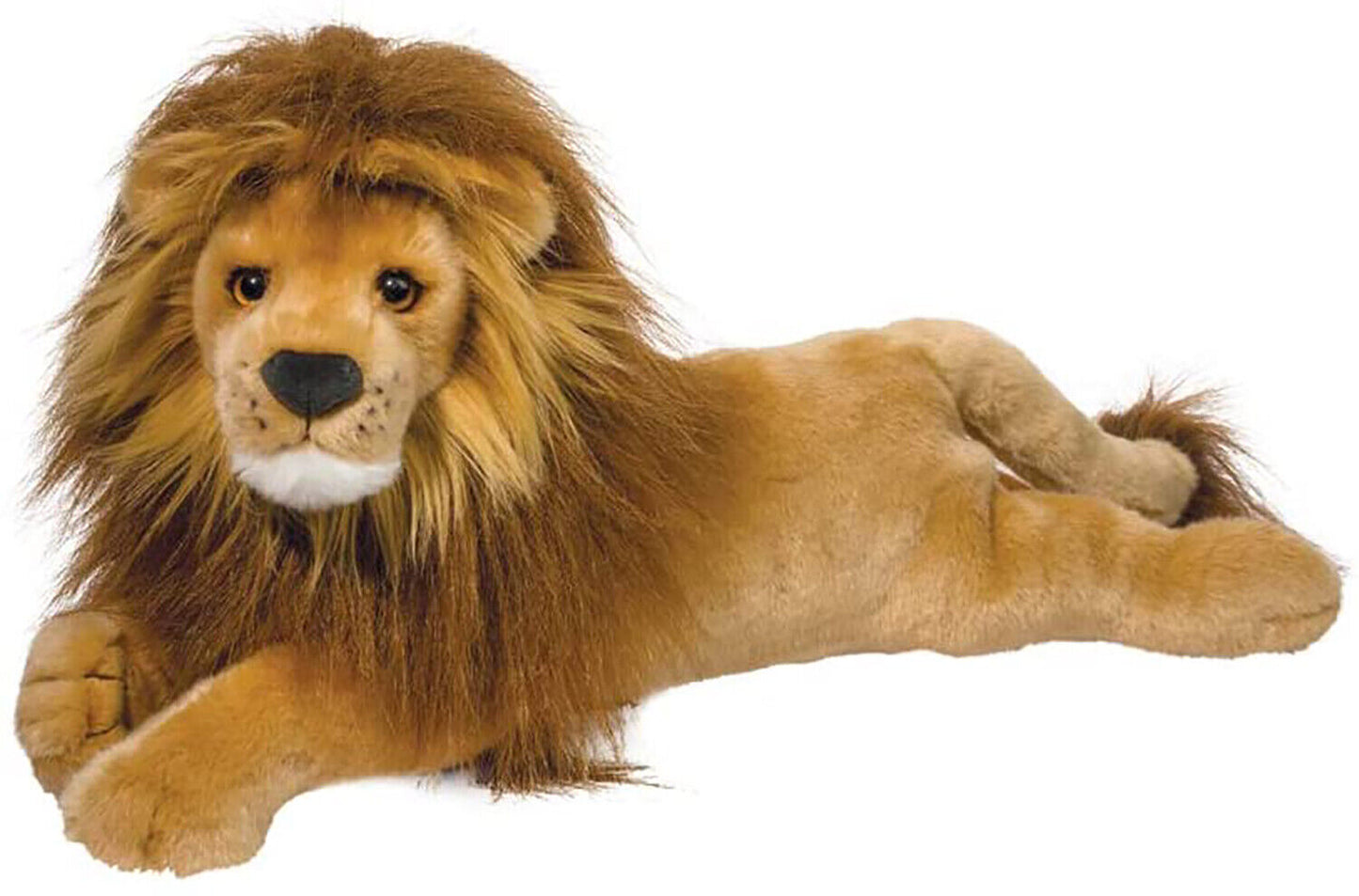 Douglas Zeus 22" Long DLux Lion Stuffed Animal Plush