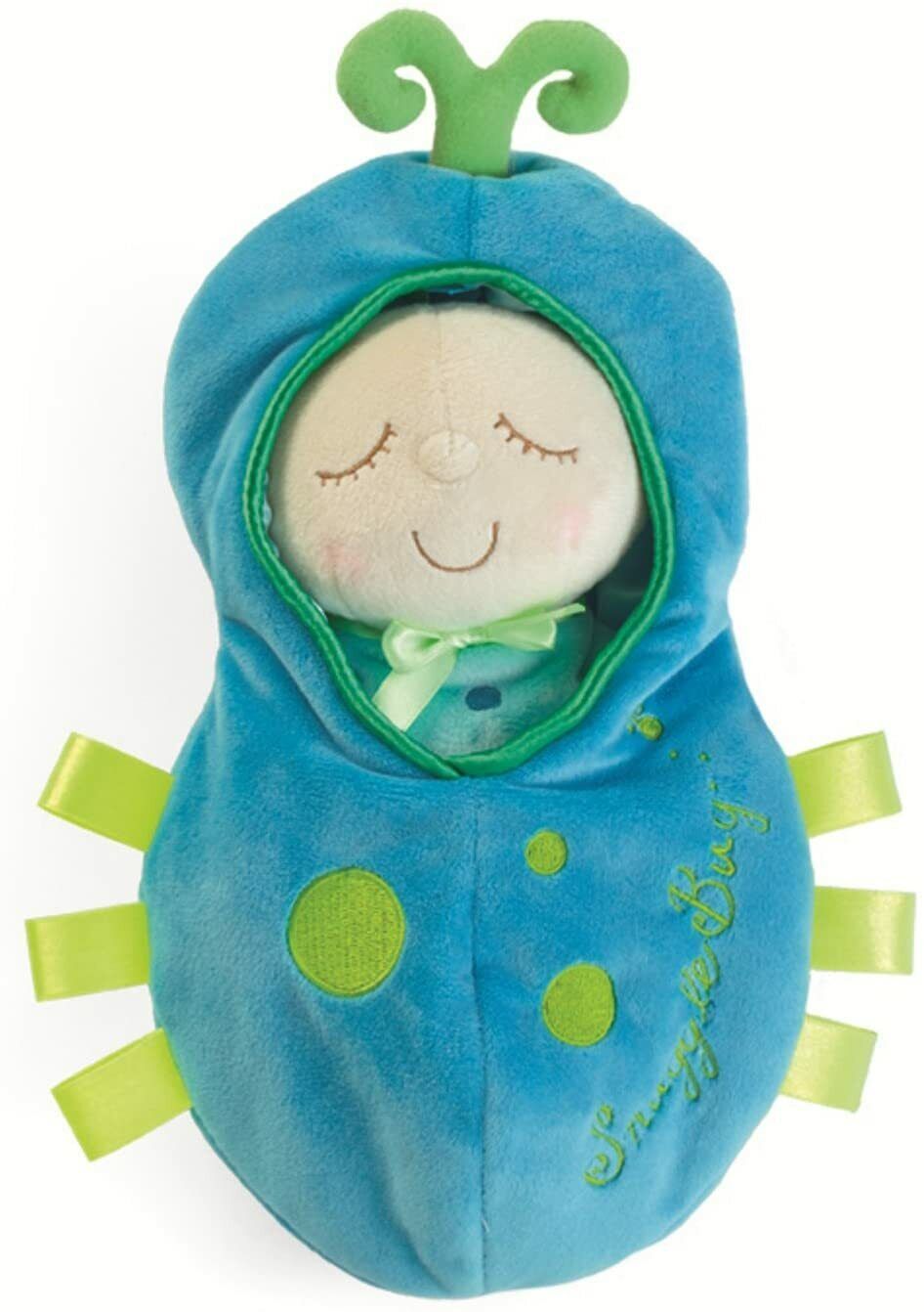 Manhattan Toy Snuggle Pod Snuggle Bug First Baby Doll with Cozy Sleep Sack Ages