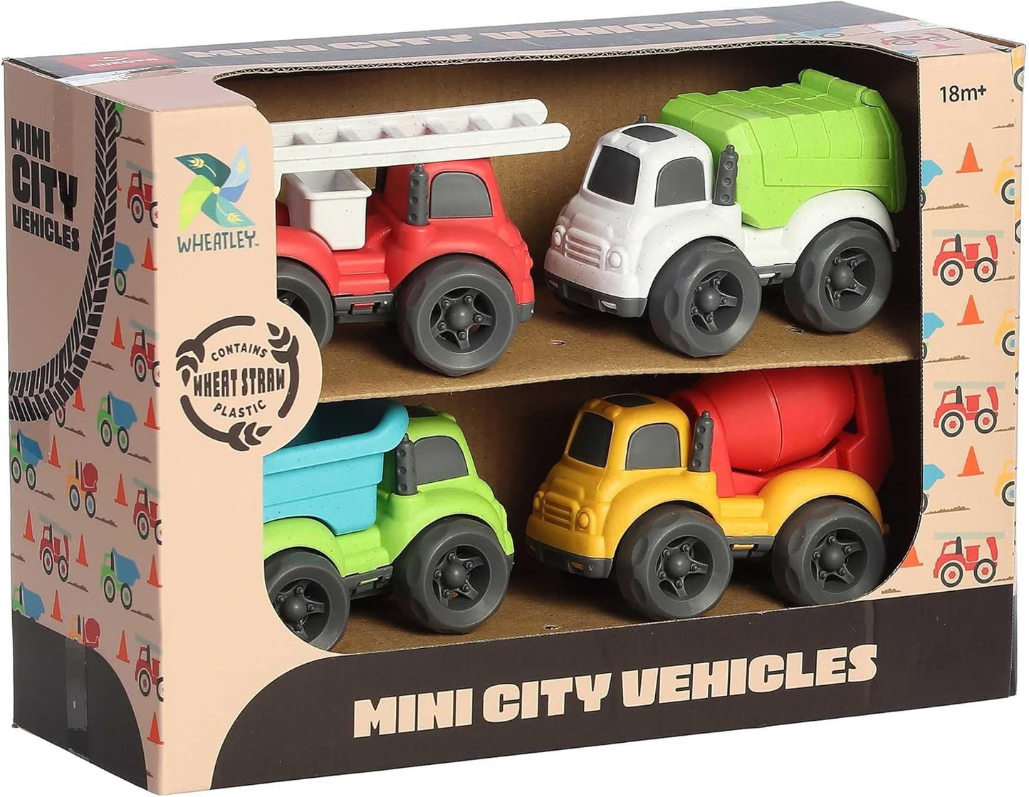 Aurora® Toys Versatile Wheatley™ Mini City Vehicles Toys Playset - Set of 4