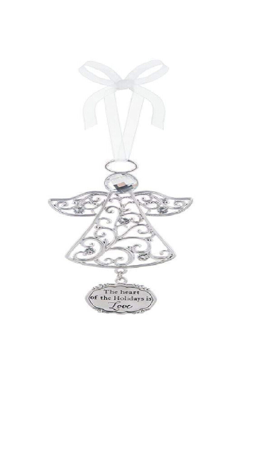 Ganz Hanging Ornament - The heart of the Holiday is Love