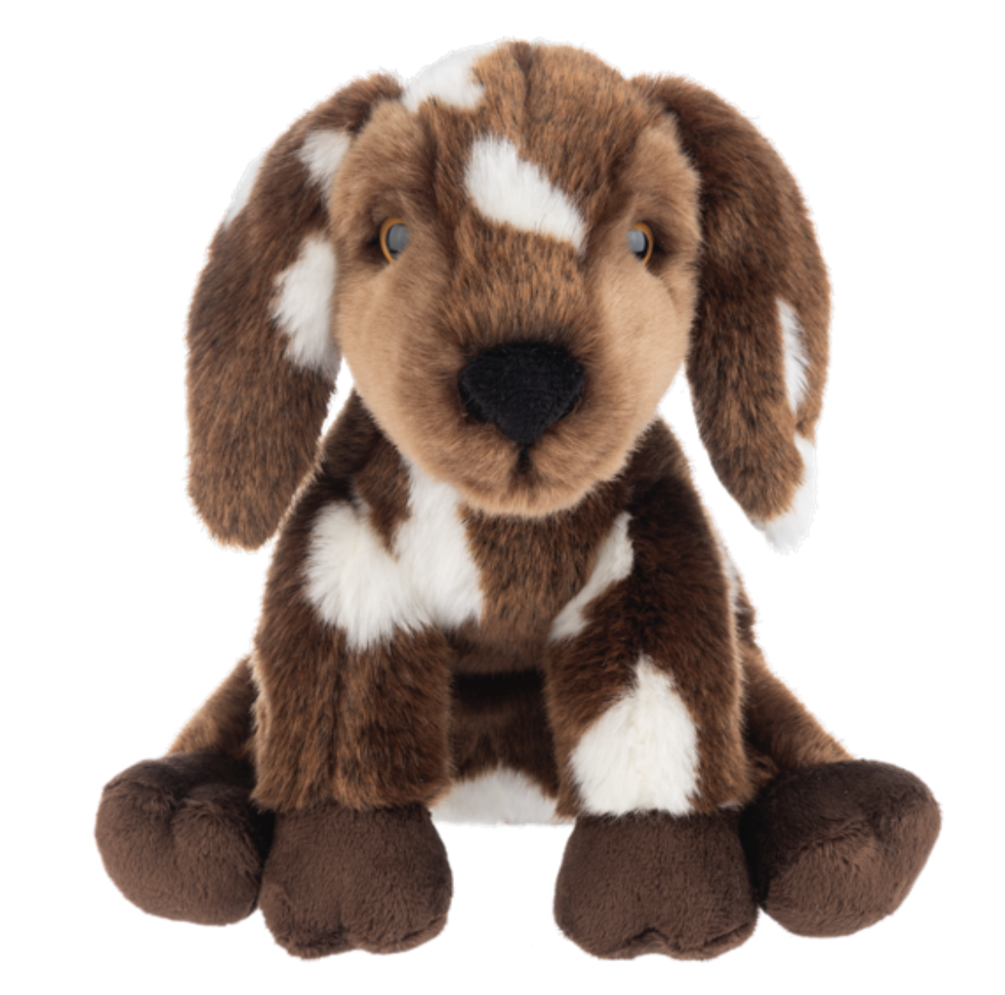 Ganz Heritage Collection Brown Spotted Goat Plush Stuffed Animal Toy, 12"