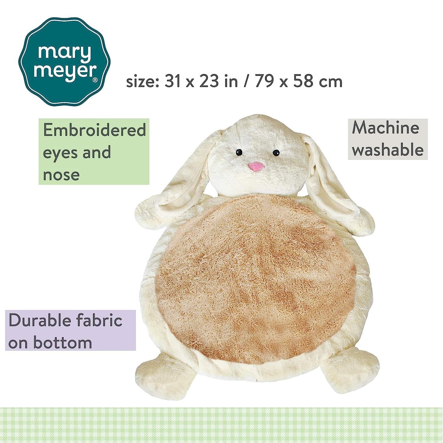 Mary Meyer Bestever Baby Mat, 31 x 23 inches, Sparky Puppy