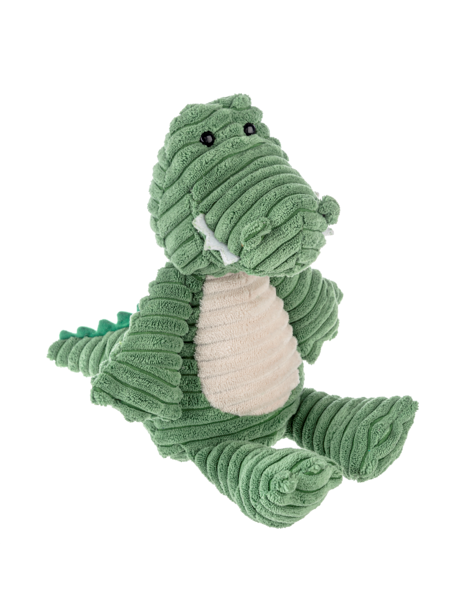 Ganz Ribbles Green Alligator Corduroy Plush Stuffed Animal Toy, 12"