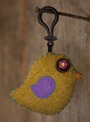 Natural Life Backpack Critter Clip - Bird