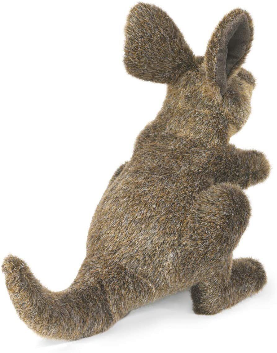 Folkmanis Small Kangaroo Hand Puppet, 12"