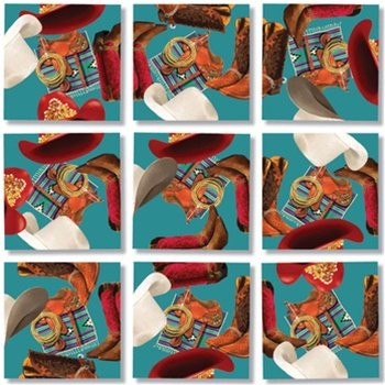 Cowboys & Cowgirls Scramble Squares