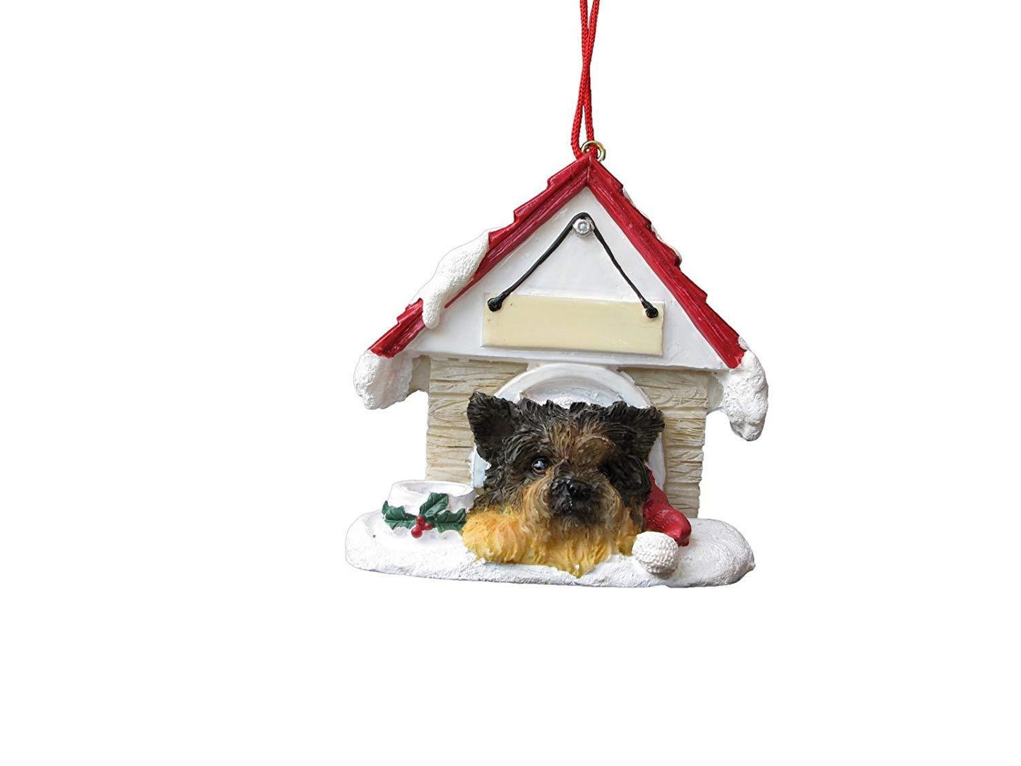 E&S Pets 35355-107 Yorkie Doghouse Ornament