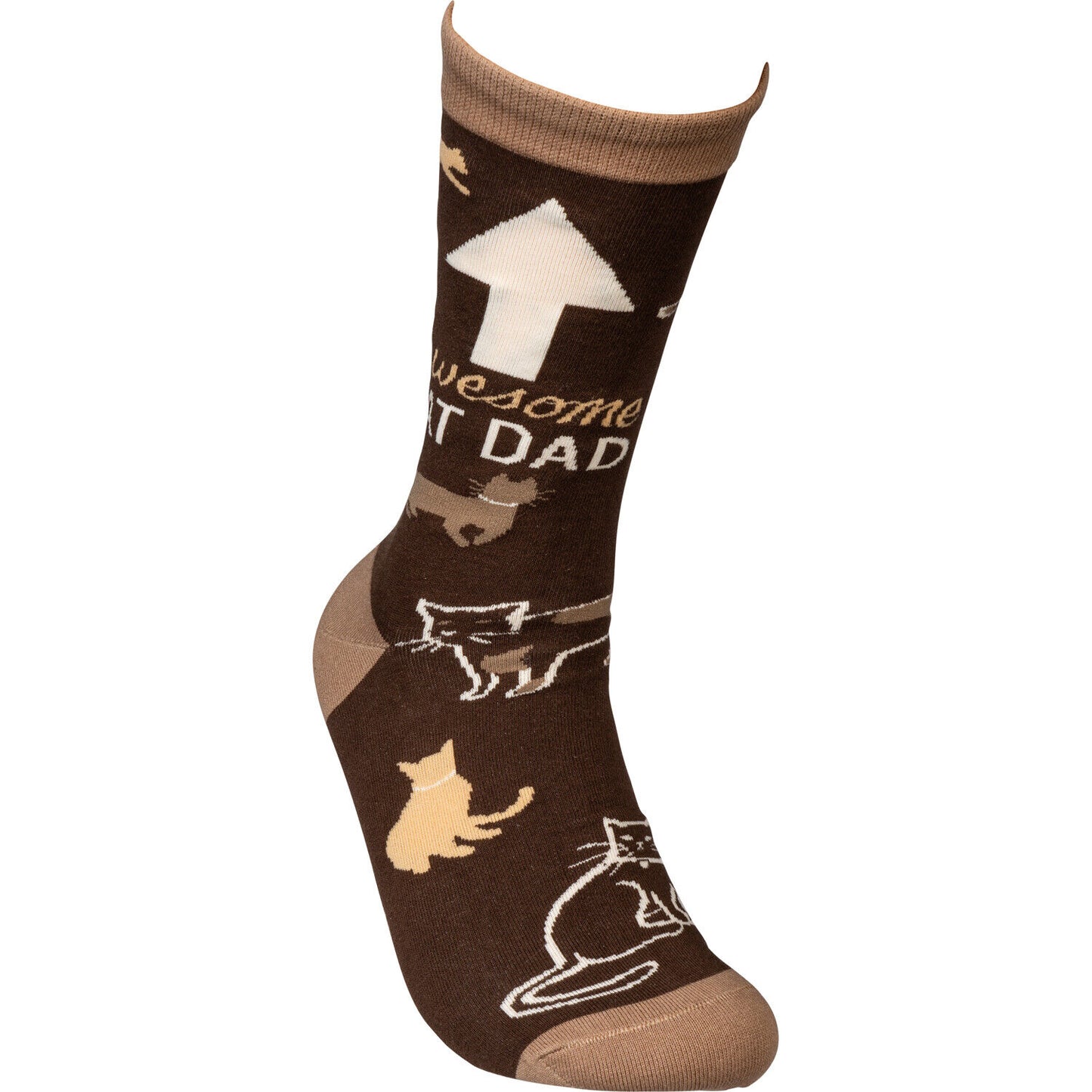 Primitives By Kathy Socks - Awesome Cat Dad