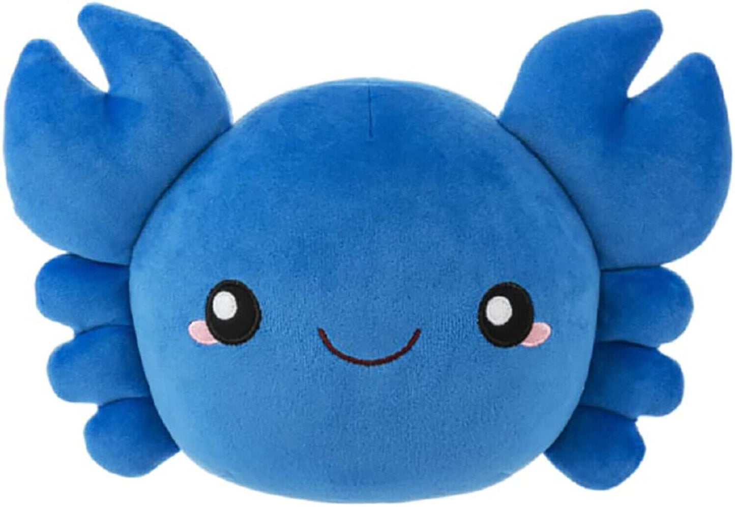Ganz H14983 Squishy Squad Blue Crab Plush Stuffed Animal, 11" Wide