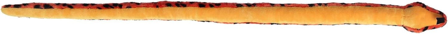 Aurora® Playful Red Viper Snake Red and Black Stuffed Animal, 50 in