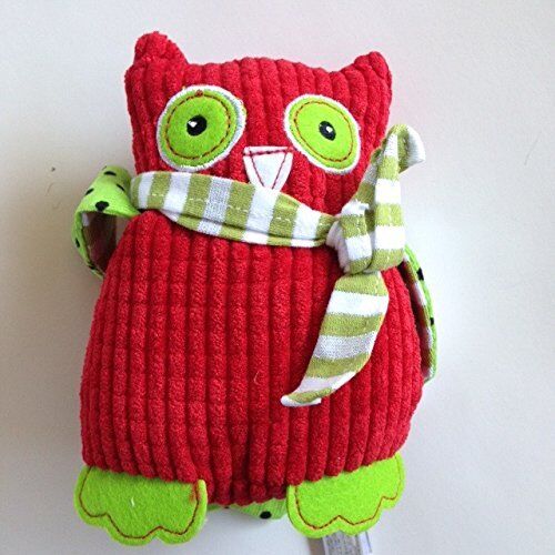 Mary Meyer Red Holiday Yuletide Owl Plush Stuffed Animal Toy, 5.5"