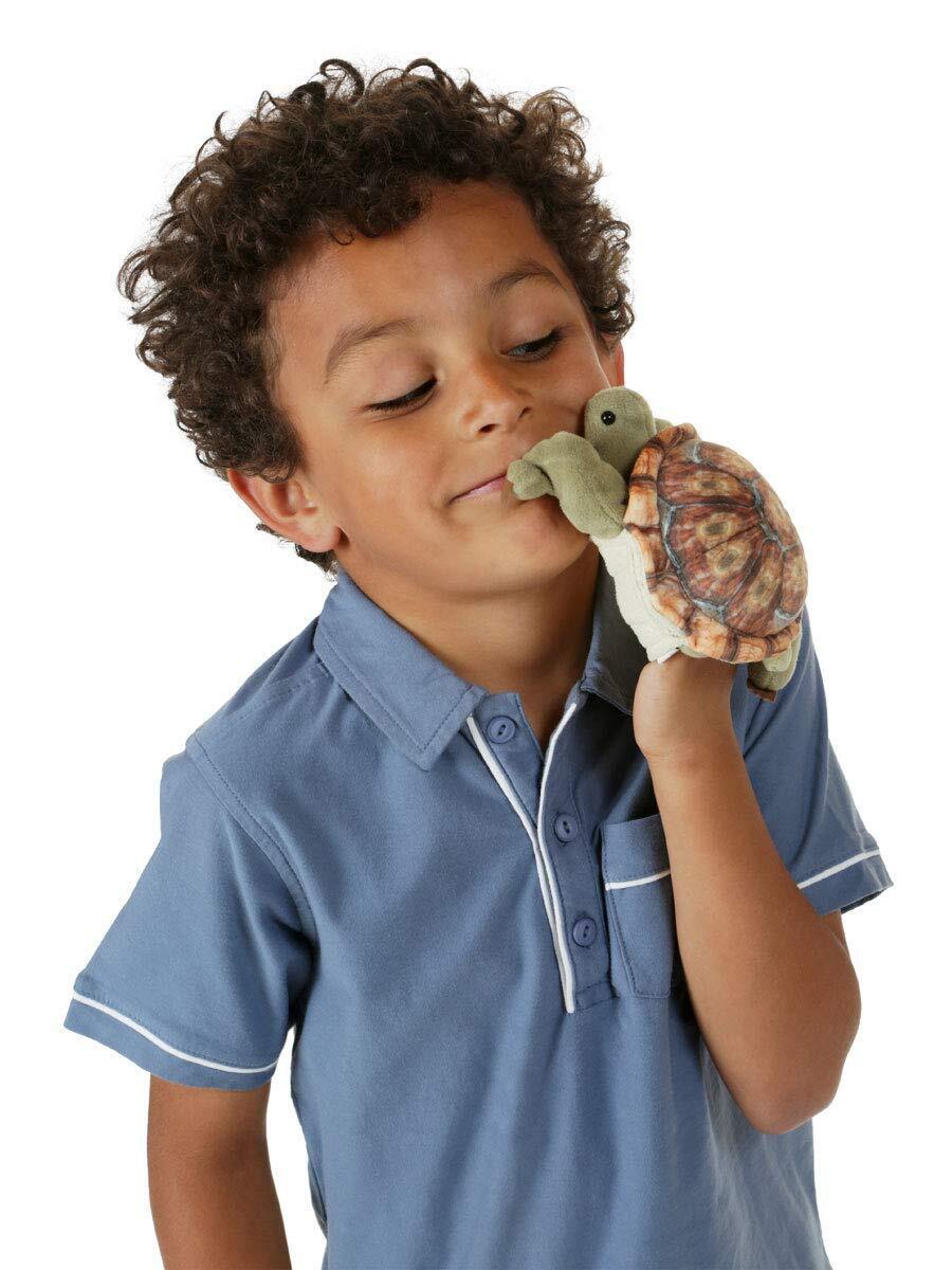 Folkmanis Mini Tortoise Finger Puppet