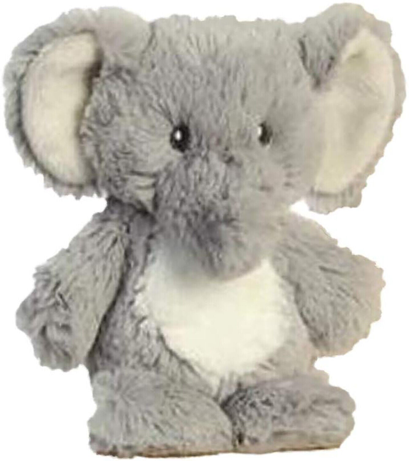 Ebba Plush Noah's Ark Elephant Animal Rattle 6 Inches Tall Standing