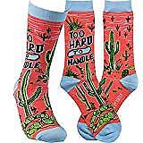Primitives By Kathy Mens Too Hard to Handle Socks One Size