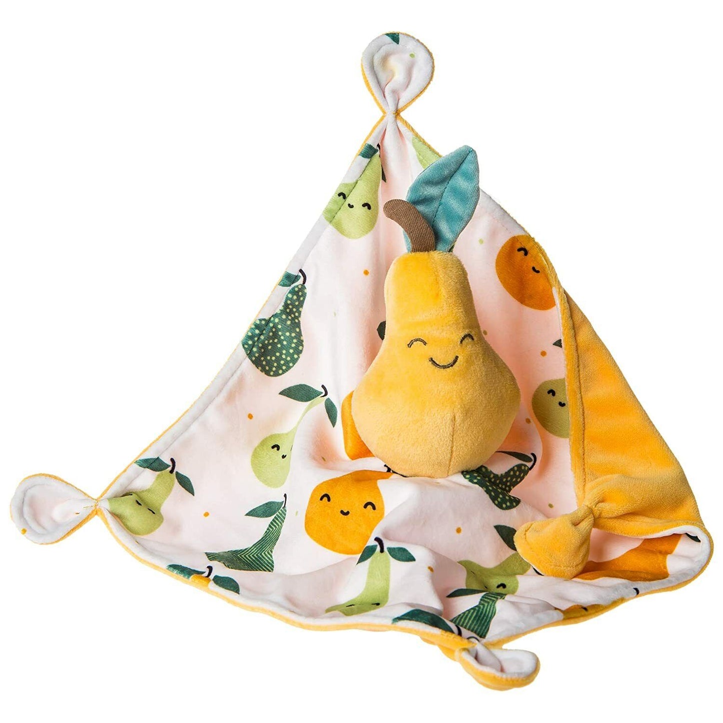 Mary Meyer Soothie Security Blanket, 10 x 10-inches, Sweet Pear