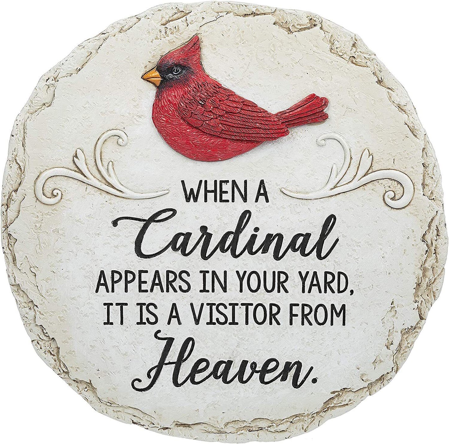 Stepping Stone - When a cardinal appears in your yard, is a visitor from Heaven