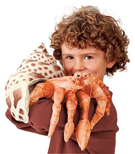 Folkmanis Hermit Crab Hand Puppet
