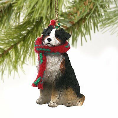 Conversation Concepts Australian Shepherd Tricolor w/Docked Tail Ornament