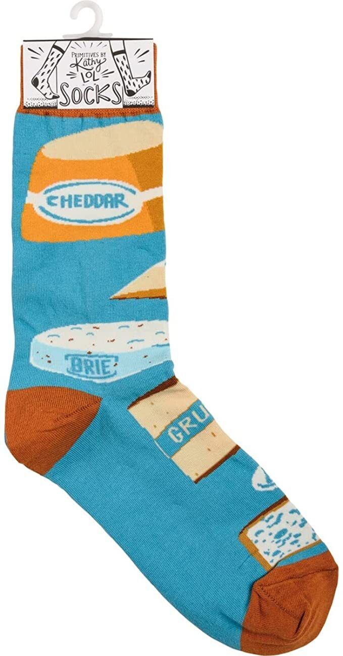 Primitives by Kathy 113065 Macaroni and Cheese Socks