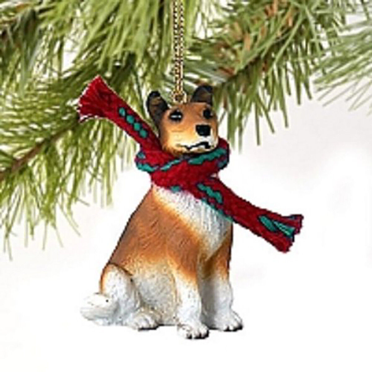 Conversation Concepts Collie Smoth Hair Miniature Dog Ornament