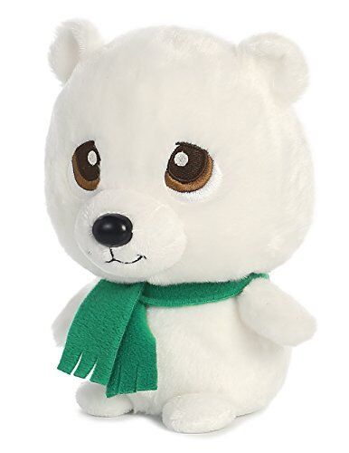 Aurora World Winter Wuv Polar Bear Plush Stuffed Animal, 8"