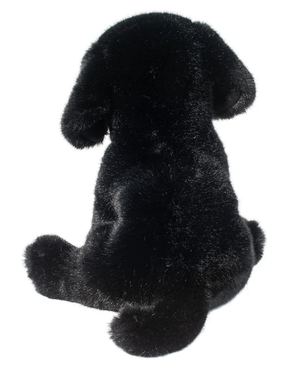 Douglas Toys Ford Black Lab Plush Stuffed Animal Toy, 9" sitting