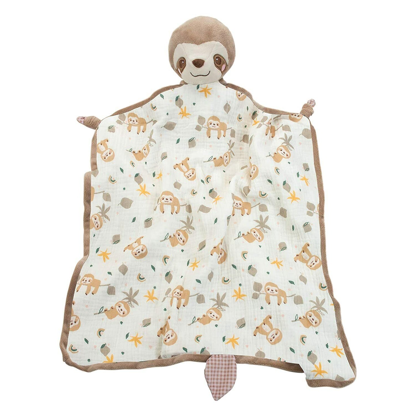 Douglas Baby Stanley Sloth Blanki Lovey Blanket, 24"