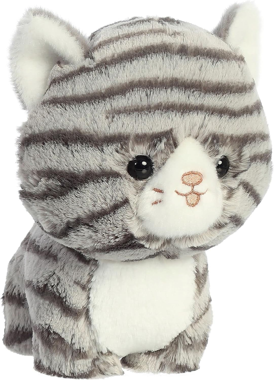 Aurora® Playful Teddy Pets™ Tabby Stuffed Animal Toy, 6.5 inches