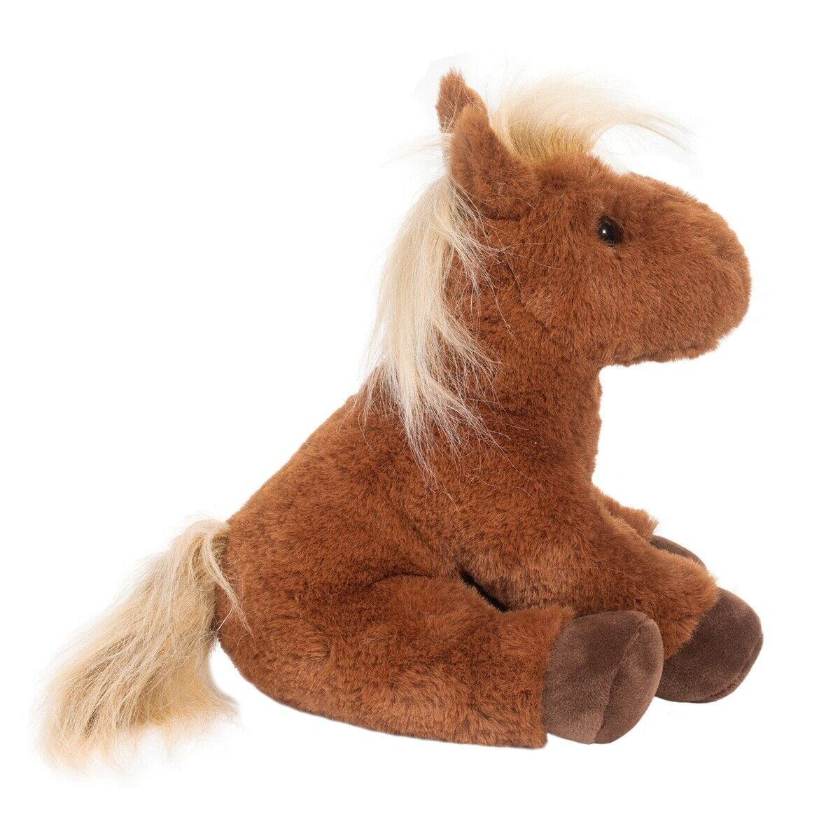 Douglas Nellie Soft Horse Chestnut Plush Stuffed Animal, 10"