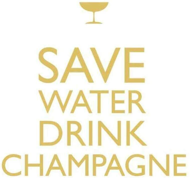 Paperproducts Design 20-Pack Drink Champagne! Paper Cocktail Napkins
