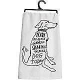 Primitves By Kathy Tea Towel- Leave Me Alone I'm Only Speaking to Dog Today