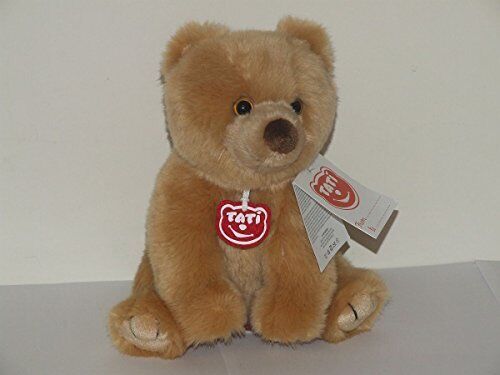 Trudi Tati Sitting Honey Bear Plush Stuffed Animal Toy,10 inches