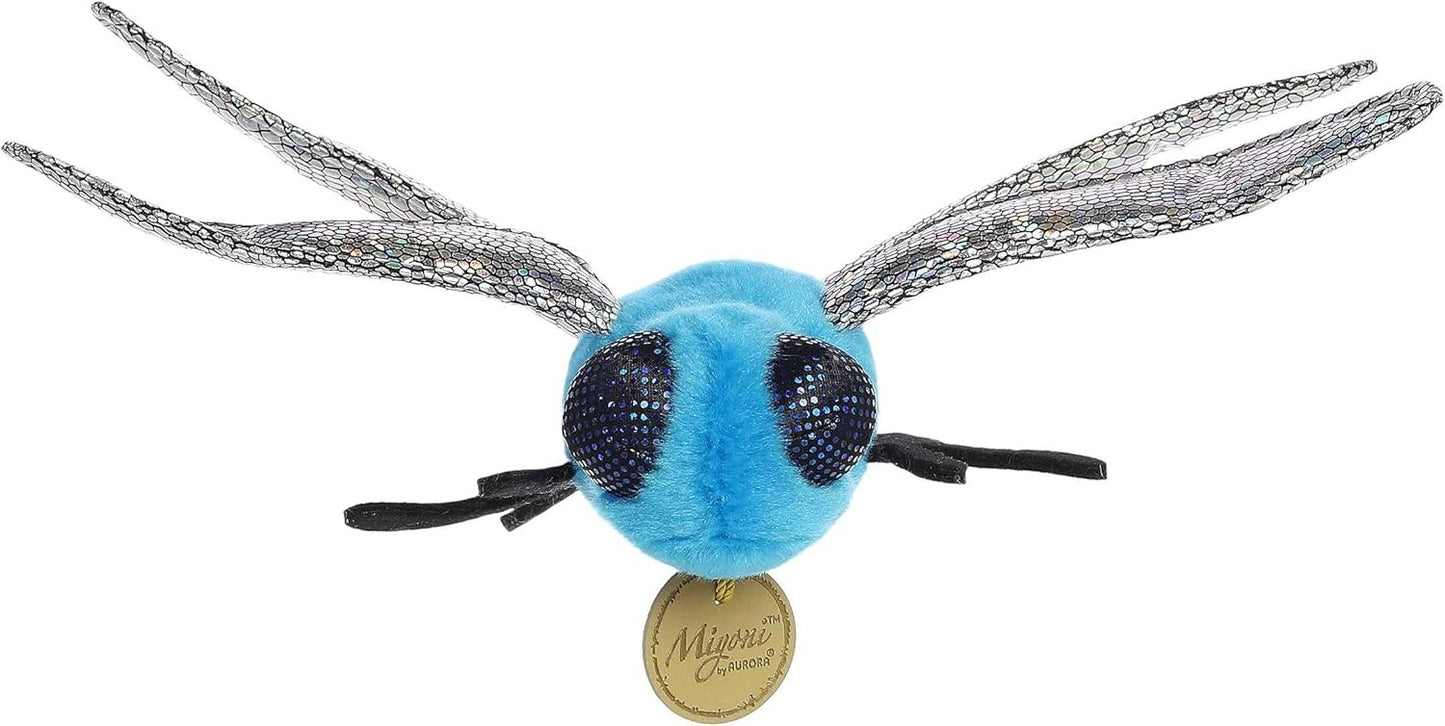 Aurora® Realistic Miyoni® Blue Dasher Dragonfly Plush Stuffed Animal- 10.5 in