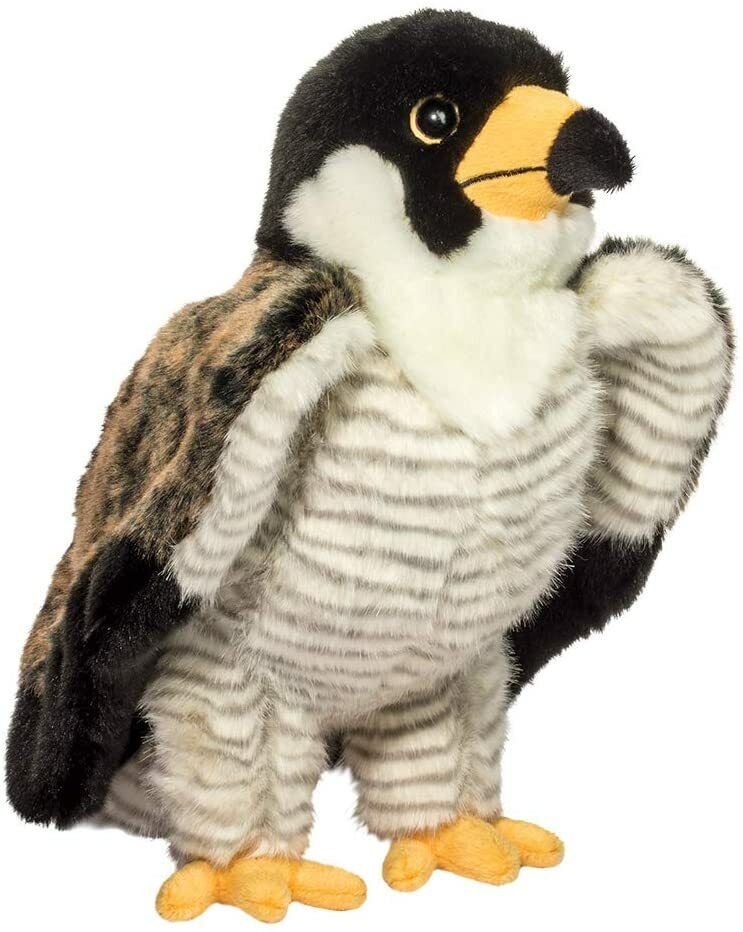 Douglas Houston 11" Peregrine Falcon Stuffed Animal Plush Bird Cuddle Toy