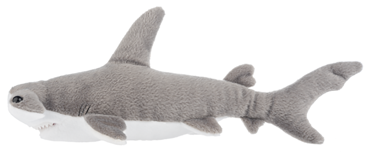 Ganz Hammerhead Shark Plush Stuffed Animal Toy, 21"