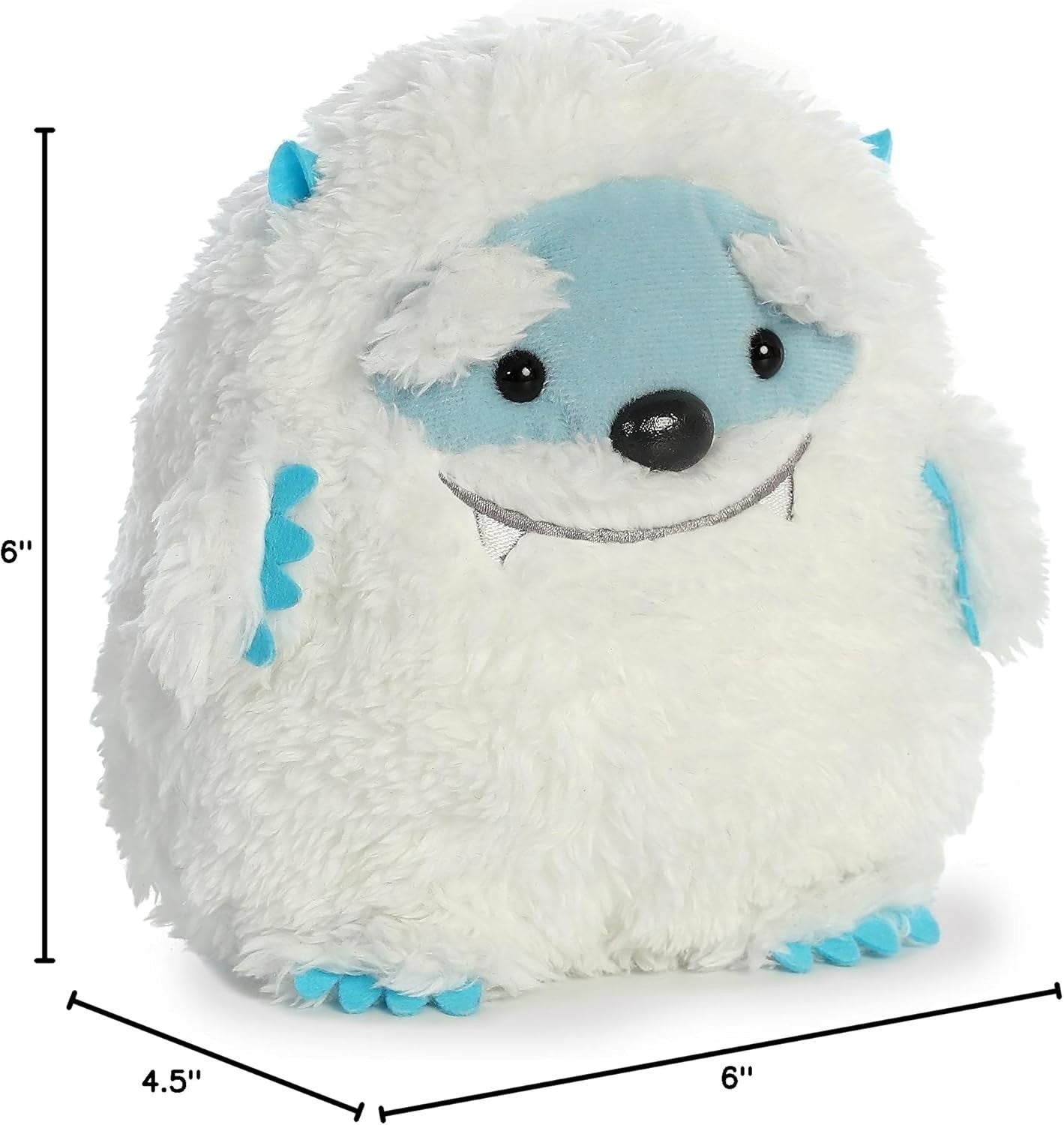 Aurora® Festive Holiday Baby Yeti White Stuffed Animal, 6 in