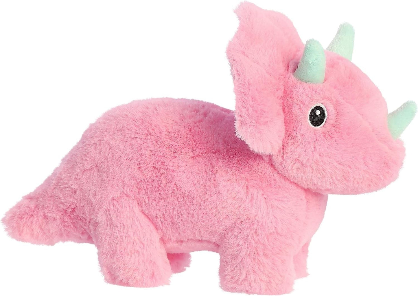 Aurora® Eco Nation™ Trix Triceratops Stuffed Animal Recycled Materials, 8"