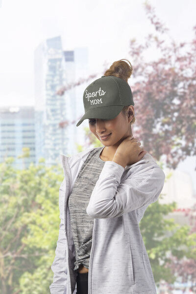 Ganz High Ponytail Visor Hat for Moms of Many Sports - Sports Mom