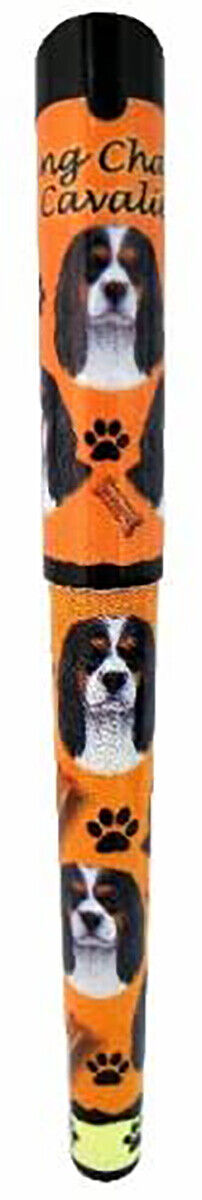 E&S Pets King Charles, Tri-Color Pen Easy Glide Gel Pen, Refillable